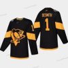 #1 Casey Desmith Pittsburgh Penguins Coors 2019 Stadium Series Musta Aito Paita – Miesten