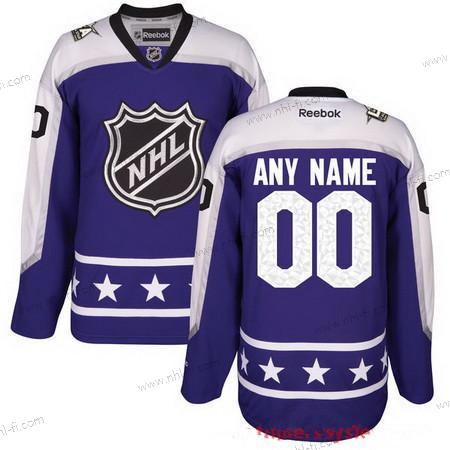 2017 NHL All-Star Game Räätälöidyt Central Division Reebok Violetti Ommeltu Jääkiekko Paita