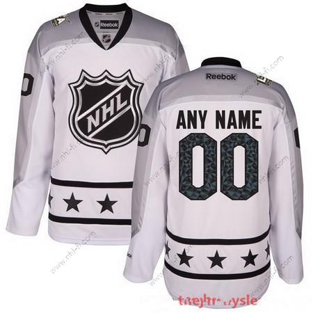 2017 NHL All-Star Game Räätälöidyt Metropolitan Division Reebok Valkoinen Ommeltu Jääkiekko Paita – Miesten