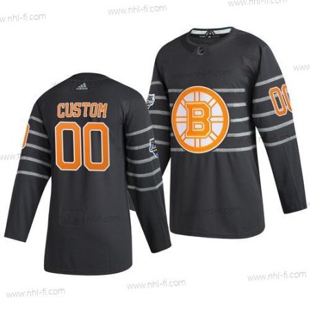 Adidas 2020 NHL All-Star Game Räätälöidyt Boston Bruins Aito Harmaa Paita – Miesten