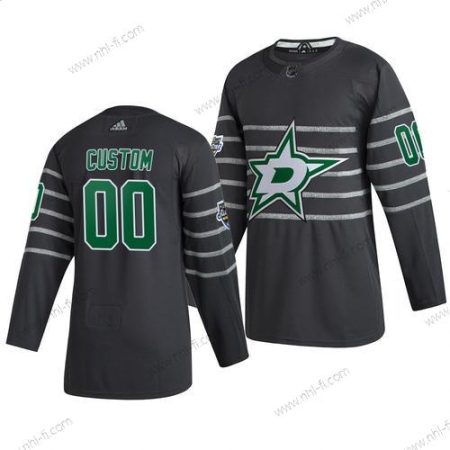 Adidas 2020 NHL All-Star Game Räätälöidyt Dallas Stars Aito Harmaa Paita – Miesten