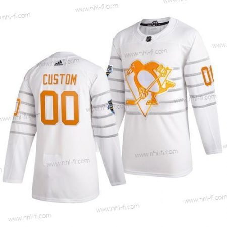 Adidas 2020 NHL All-Star Game Räätälöidyt Pittsburgh Penguins Aito Valkoinen Paita – Miesten