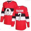 Adidas Aito Ottawa Senators #7 Brady Tkachuk 1917-2017 100th Punainen Klassinen Paita – Miesten