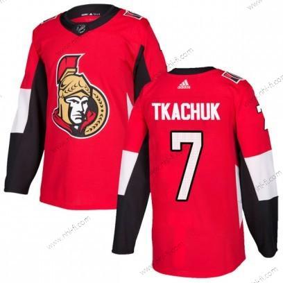 Adidas Aito Ottawa Senators #7 Brady Tkachuk Kotiottelu Punainen Paita – Miesten