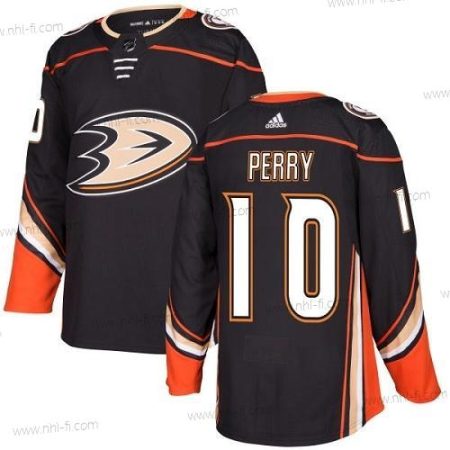 Adidas Anaheim Ducks #10 Corey Perry Musta Kotiottelu Aito Ommeltu NHL Paita – Nuoret