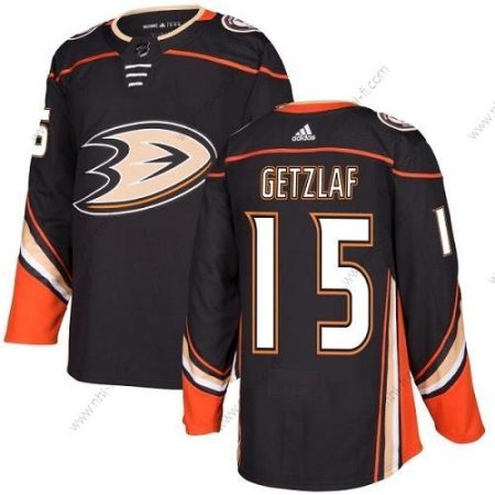 Adidas Anaheim Ducks #15 Ryan Getzlaf Musta Kotiottelu Aito Ommeltu NHL Paita – Miesten