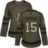 Adidas Anaheim Ducks #15 Ryan Getzlaf Vihreä Salute to Service Ommeltu NHL Paita – Naisten