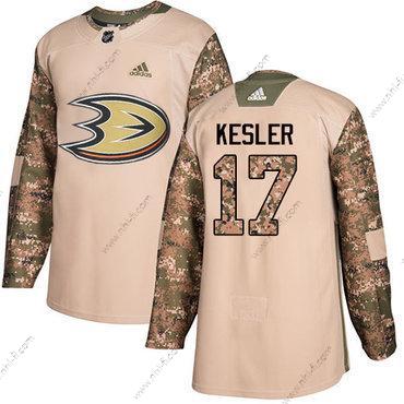 Adidas Anaheim Ducks #17 Ryan Kesler Maastokuvio Aito 2017 Veterans Day Ommeltu NHL Paita – Miesten