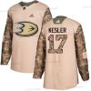 Adidas Anaheim Ducks #17 Ryan Kesler Maastokuvio Aito 2017 Veterans Day Ommeltu NHL Paita – Nuoret