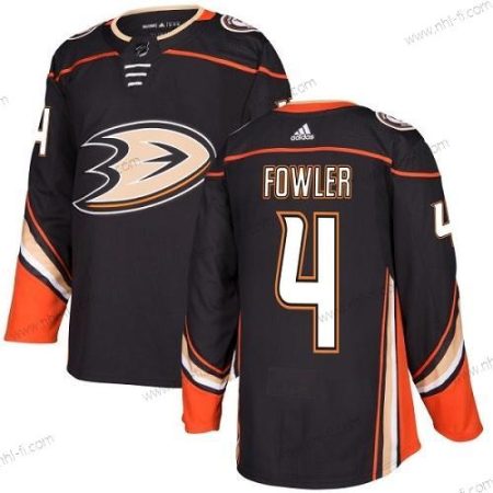 Adidas Anaheim Ducks #4 Cam Fowler Musta Kotiottelu Aito Ommeltu NHL Paita – Nuoret