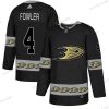 Adidas Anaheim Ducks #4 Cam Fowler Musta Maajoukkue Logos Paita – Miesten