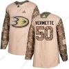 Adidas Anaheim Ducks #50 Antoine Vermette Maastokuvio Aito 2017 Veterans Day Ommeltu NHL Paita – Miesten