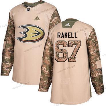 Adidas Anaheim Ducks #67 Rickard Rakell Maastokuvio Aito 2017 Veterans Day Ommeltu NHL Paita – Miesten