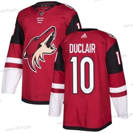 Adidas Arizona Coyotes #10 Anthony Duclair Punainen Kotiottelu Aito Ommeltu NHL Paita – Miesten