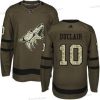 Adidas Arizona Coyotes #10 Anthony Duclair Vihreä Salute to Service Ommeltu NHL Paita – Miesten