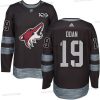 Adidas Arizona Coyotes #19 Shane Doan Musta 1917-2017 100th Vuosipäivä Ommeltu NHL Paita – Miesten