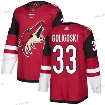 Adidas Arizona Coyotes #33 Alex Goligoski Punainen Kotiottelu Aito Ommeltu NHL Paita – Miesten