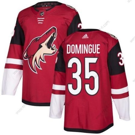 Adidas Arizona Coyotes #35 Louis Domingue Punainen Kotiottelu Aito Ommeltu NHL Paita – Miesten