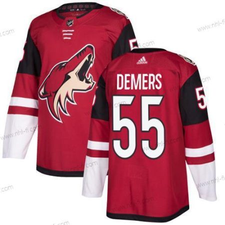 Adidas Arizona Coyotes #55 Jason Demers Punainen Kotiottelu Aito Ommeltu NHL Paita – Miesten