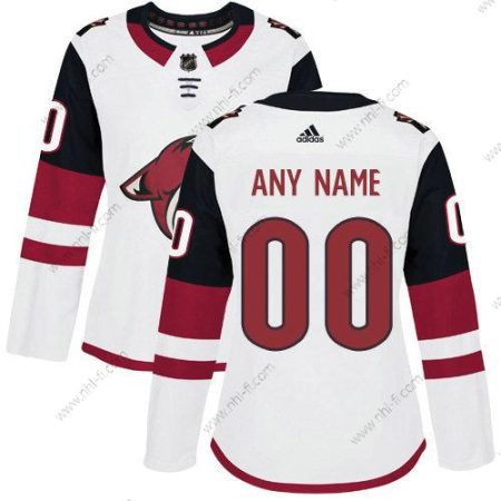 Adidas Arizona Coyotes Räätälöidyt Valkoinen Aito NHL Paita – Naisten