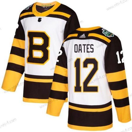 Adidas Boston Bruins #12 Adam Oates Valkoinen Aito 2019 Talvi Klassinen Ommeltu NHL Paita – Miesten