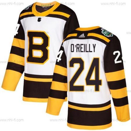 Adidas Boston Bruins #24 Terry O’Reilly Valkoinen Aito 2019 Talvi Klassinen Ommeltu NHL Paita – Miesten