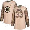 Adidas Boston Bruins #33 Zdeno Chara Maastokuvio Aito 2017 Veterans Day Ommeltu NHL Paita – Nuoret