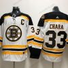 Adidas Boston Bruins #33 Zdeno Chara Valkoinen Road Aito Ommeltu NHL Paita – Miesten