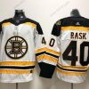 Adidas Boston Bruins #40 Tuukka Rask Valkoinen Road Aito Ommeltu NHL Paita – Miesten