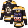 Adidas Boston Bruins #68 Jaromir Jagr Musta Kotiottelu Aito USA Flag Ommeltu NHL Paita – Miesten