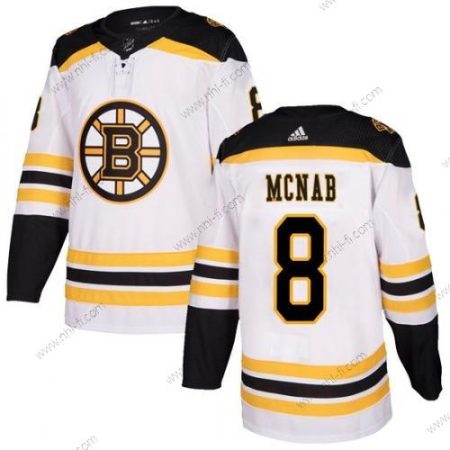 Adidas Boston Bruins #8 Peter Mcnab Valkoinen Kolmas Aito Ommeltu NHL Paita – Miesten