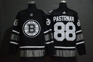 Adidas Boston Bruins 88 David Pastrnak Musta 2019 NHL All-Star Game Paita – Miesten