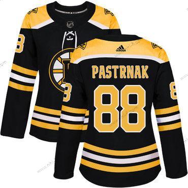 Adidas Boston Bruins #88 David Pastrnak Musta Kotiottelu Aito Ommeltu NHL Paita – Naisten