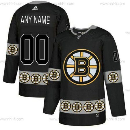 Adidas Boston Bruins Räätälöidyt Maajoukkue Logos Musta Paita – Miesten