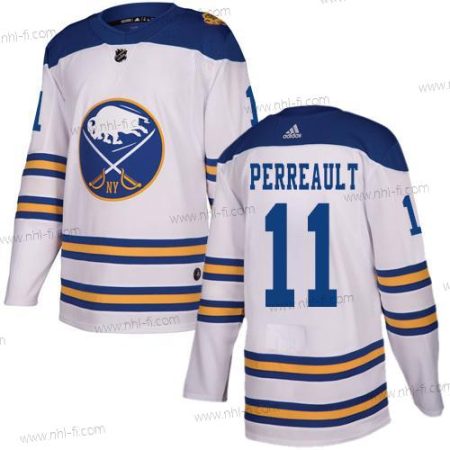 Adidas Buffalo Sabres #11 Gilbert Perreault Valkoinen Aito 2018 Talvi Klassinen Ommeltu NHL Paita – Miesten