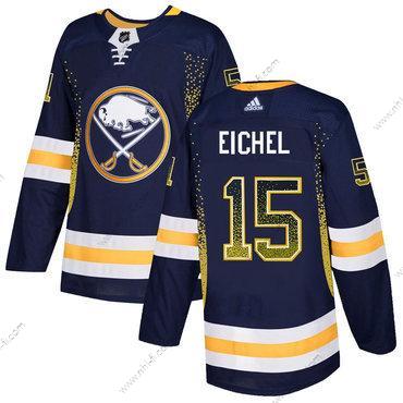 Adidas Buffalo Sabres #15 Jack Eichel Laivastonsininen Paita – Miesten