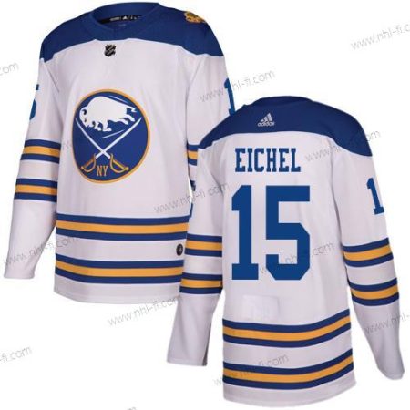 Adidas Buffalo Sabres #15 Jack Eichel Valkoinen Aito 2018 Talvi Klassinen Ommeltu NHL Paita – Miesten