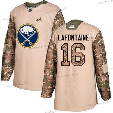 Adidas Buffalo Sabres #16 Pat Lafontaine Maastokuvio Aito 2017 Veterans Day Ommeltu NHL Paita – Miesten