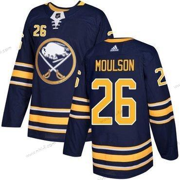 Adidas Buffalo Sabres #26 Matt Moulson Laivastonsininen Sininen Kotiottelu Aito Ommeltu NHL Paita – Nuoret