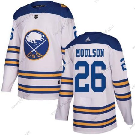 Adidas Buffalo Sabres #26 Matt Moulson Valkoinen Aito 2018 Talvi Klassinen Ommeltu NHL Paita – Nuoret