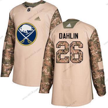 Adidas Buffalo Sabres #26 Rasmus Dahlin Maastokuvio Aito 2017 Veterans Day Ommeltu NHL Paita – Miesten