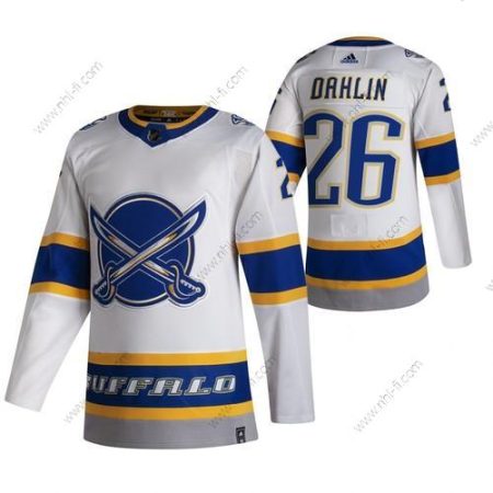 Adidas Buffalo Sabres #26 Rasmus Dahlin Valkoinen 2020-21 Käänteinen Retro Vaihtopaita NHL Paita – Miesten