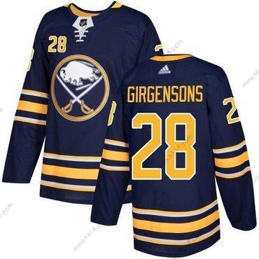 Adidas Buffalo Sabres #28 Zemgus Girgensons Laivastonsininen Sininen Kotiottelu Aito Ommeltu NHL Paita – Miesten