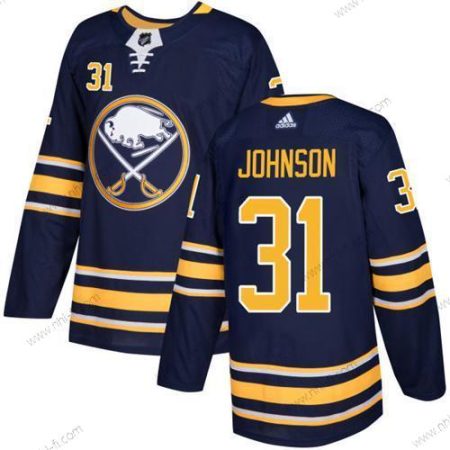 Adidas Buffalo Sabres #31 Chad Johnson Laivastonsininen Sininen Kotiottelu Aito Ommeltu NHL Paita – Miesten