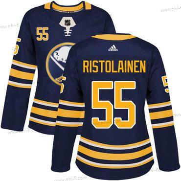 Adidas Buffalo Sabres #55 Rasmus Ristolainen Laivastonsininen Sininen Kotiottelu Aito Ommeltu NHL Paita – Naisten