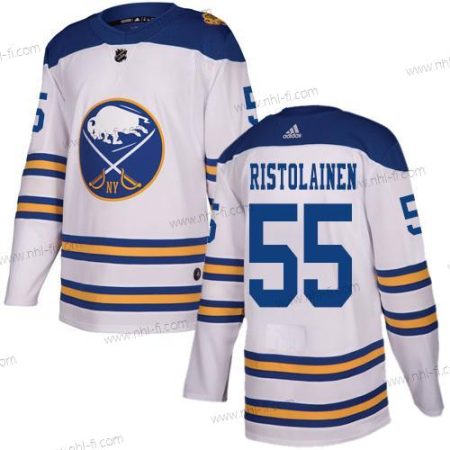 Adidas Buffalo Sabres #55 Rasmus Ristolainen Valkoinen Aito 2018 Talvi Klassinen Ommeltu NHL Paita – Miesten