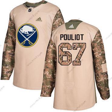 Adidas Buffalo Sabres #67 Benoit Pouliot Maastokuvio Aito 2017 Veterans Day Ommeltu NHL Paita – Miesten