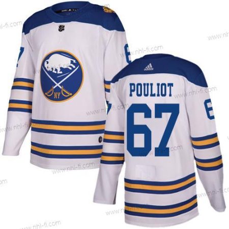 Adidas Buffalo Sabres #67 Benoit Pouliot Valkoinen Aito 2018 Talvi Klassinen Ommeltu NHL Paita – Miesten