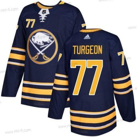 Adidas Buffalo Sabres #77 Pierre Turgeon Laivastonsininen Sininen Kotiottelu Aito Ommeltu NHL Paita – Miesten