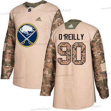 Adidas Buffalo Sabres #90 Ryan O’Reilly Maastokuvio Aito 2017 Veterans Day Ommeltu NHL Paita – Miesten